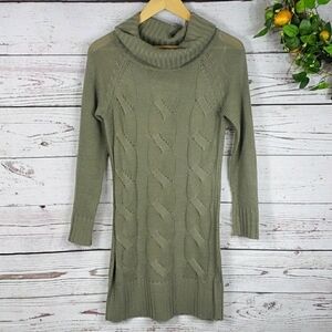 PAPAYA Cowl Neck Sweater Dress/Top Gray
